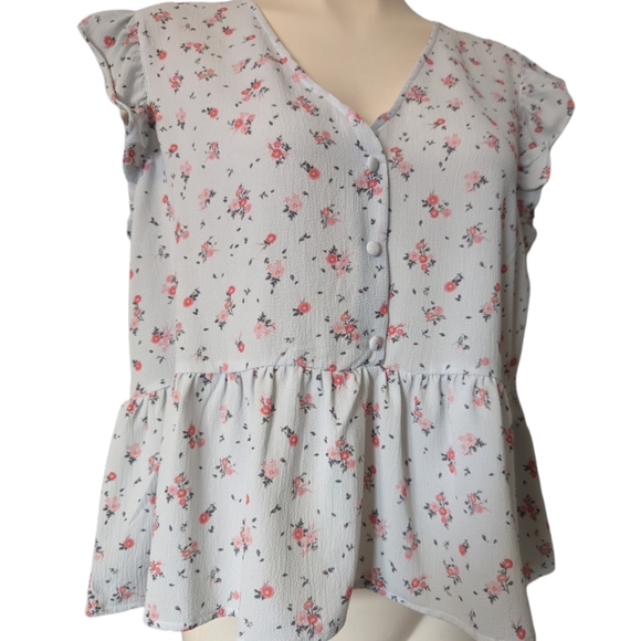 Women's | Floral Print Top | XL - Picture 5 of 7